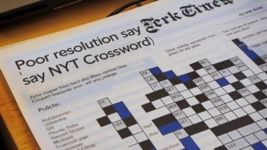 Poor Resolution Say NYT Crossword